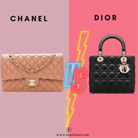 chanel and dior d& 39|differences between dior and chanel.